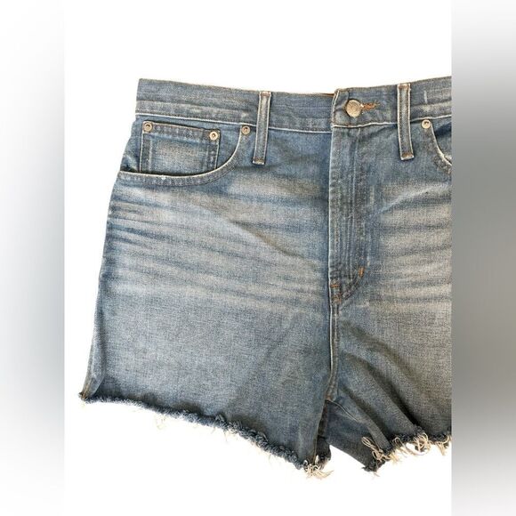 NWOT MADEWELL THE PERFECT JEAN SHORT IN BOWMAN WASH WOMENS SIZE 31 - Picture 3 of 6